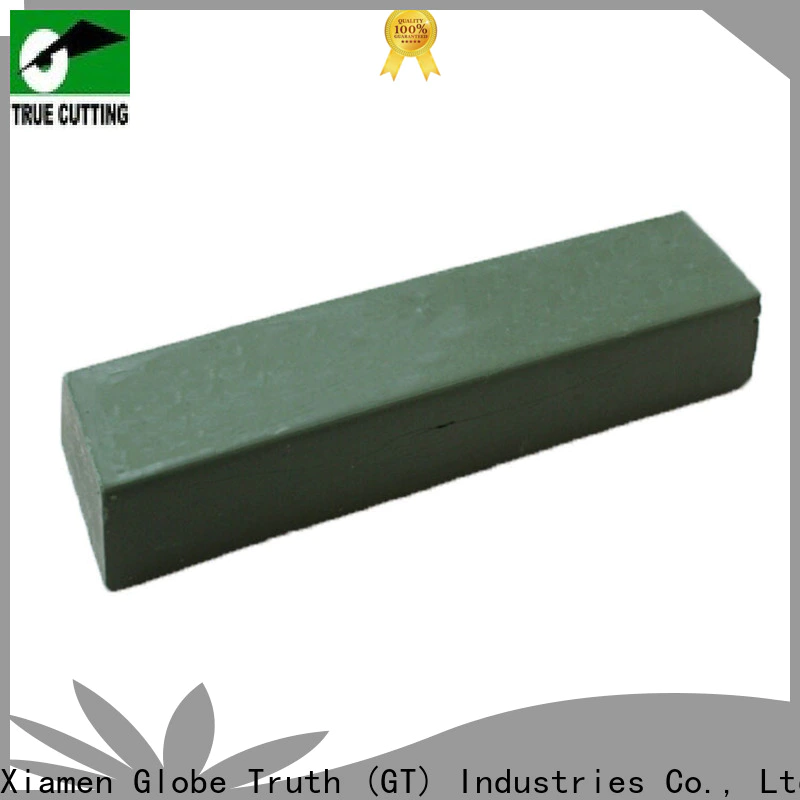 XMGT green buffing compound bars for business for non-metallic products polishing