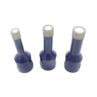 6mm Vacuum Brazed Diamond Core Drill Bits With Hexagon Shank For Stone Porcelain