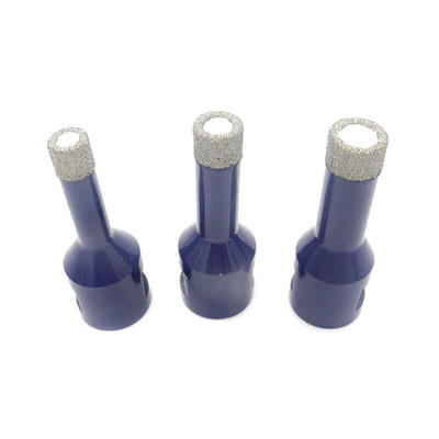 6mm Vacuum Brazed Diamond Core Drill Bits With Hexagon Shank For Stone Porcelain