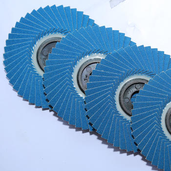 Polishing Flap Disc 150 Diameter With Fiber Cover #60 Grit 120 Pieces