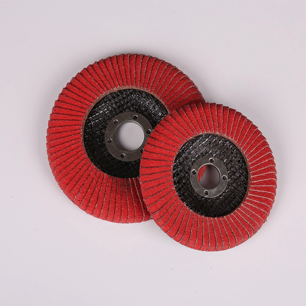 Stainless Steel Polishing Curve Sandpaper Flap Disc