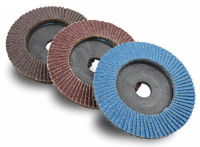 Aluminum Oxide Flap Disc With Plastic Base Suitable For Polishing