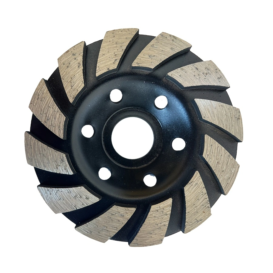 Popular 12-Segment Heavy Duty Turbo Row Diamond Cup Grinding Wheel Angle Grinder Disc for Granite Stone Marble Masonry Concrete